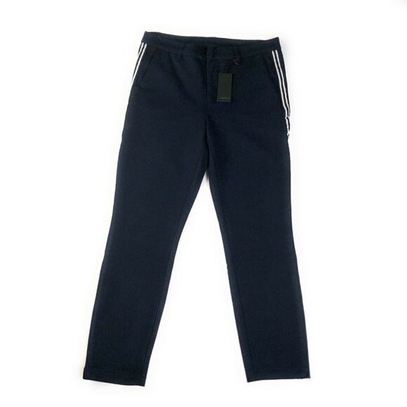 KUT from the Kloth Sawyer Navy Trouser with Stripe Size 14 NWT - Picture 6 of 8